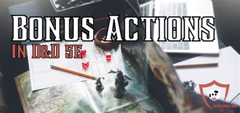 bonus action 5e